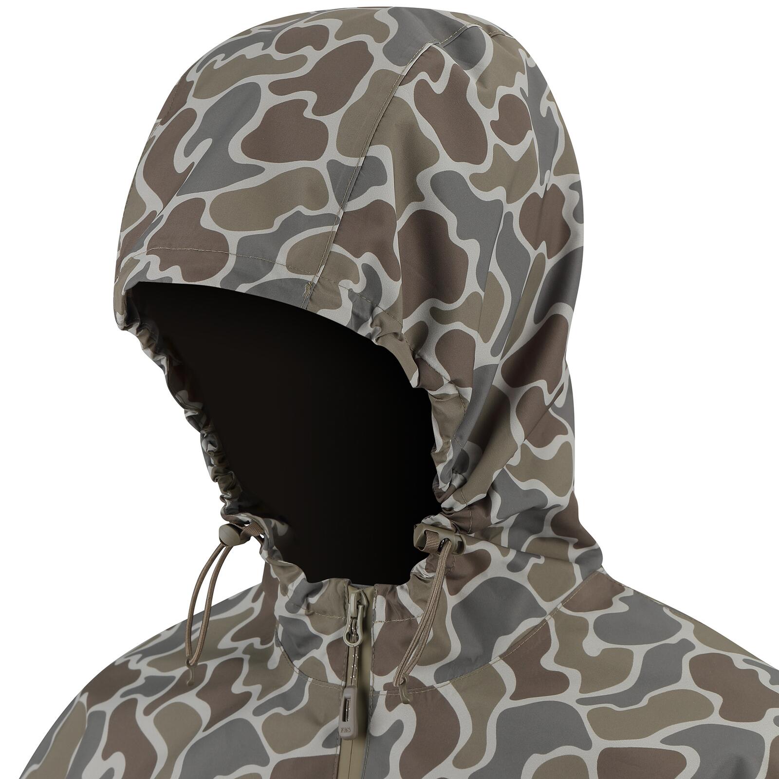Camouflage jacket product silo