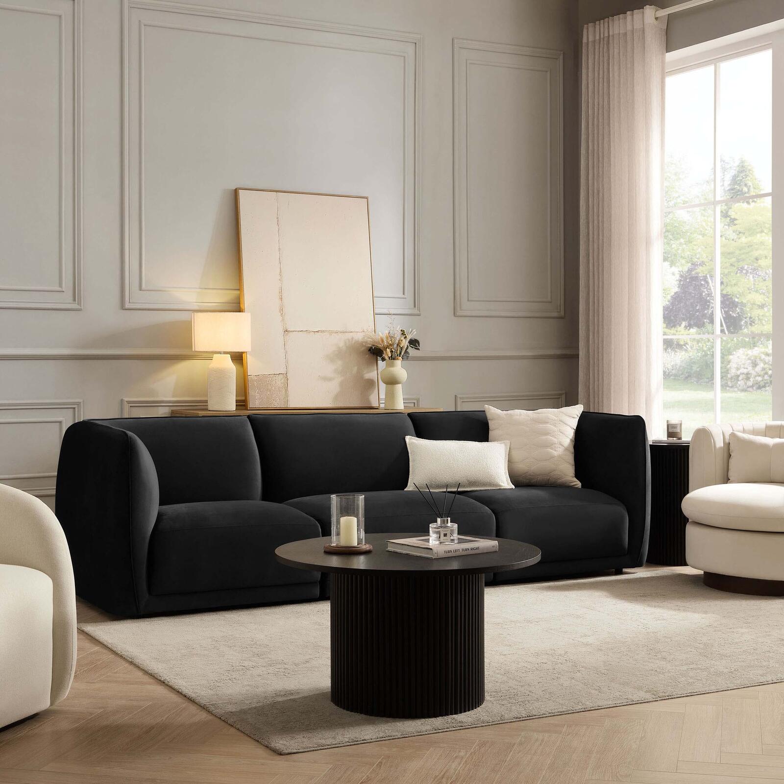 Modular sofa room setting